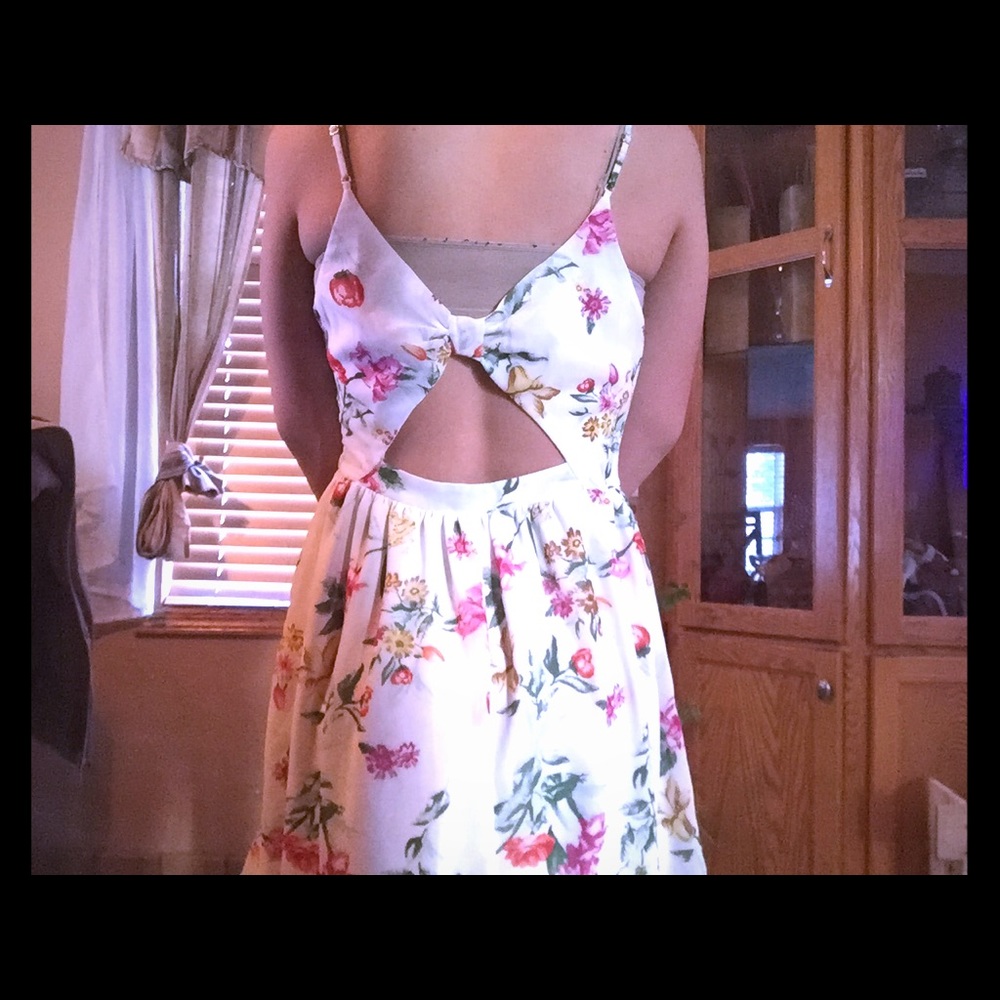 A flower dress